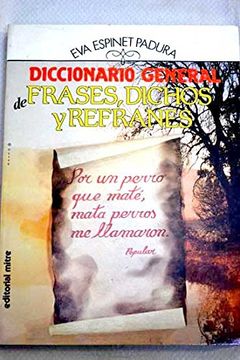 portada Diccionario general de frases, dichos y refranes (in Spanish)
