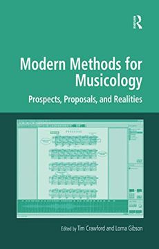 portada Modern Methods for Musicology: Prospects, Proposals, and Realities (en Inglés)