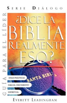 portada Dice la Biblia Realmente Eso? Guia Para el Lider (Spanish