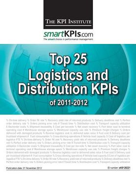 portada Top 25 Logistics / Distribution KPIs of 2011-2012 (in English)