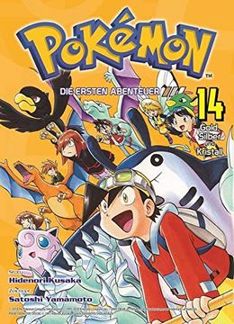 portada Pokémon - die Ersten Abenteuer: Bd. 14: Gold, Silber und Kristall (en Alemán)