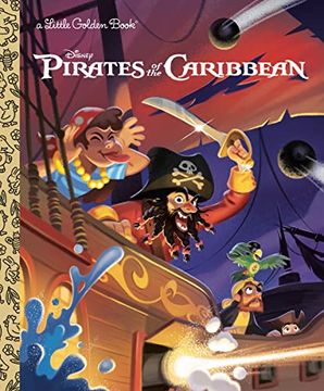 portada Pirates of the Caribbean (Disney Classic) (Little Golden Book) (en Inglés)