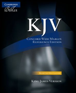 portada Concord Wide Margin Reference Bible-Kjv (en Inglés)