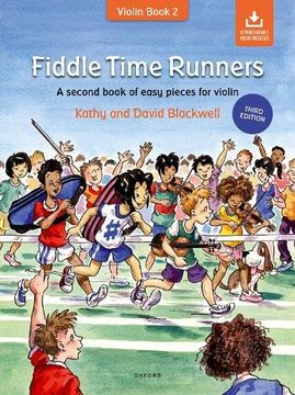 portada Fiddle Time Runners: A Second Book of Easy Pieces for Violin (in English)