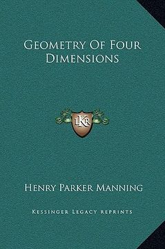portada geometry of four dimensions (en Inglés)