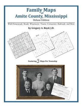 portada Family Maps of Amite County, Mississippi (en Inglés)