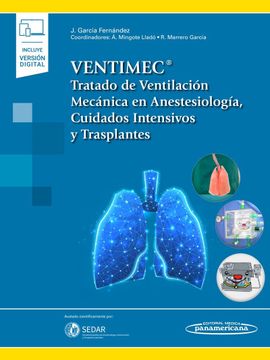 portada Ventimec. Tratado de Ventilación Mecánica en Anestesiología, Cuidados Intensivos y Trasplantes+Ebook
