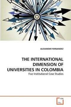portada the international dimension of universities in colombia (en Inglés)