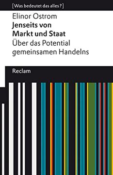 portada Jenseits von Markt und Staat. Über das Potential Gemeinsamen Handelns (in German)
