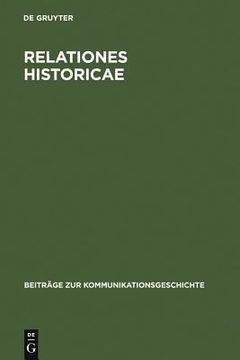 portada relationes historicae: ein bestandsverzeichnis der deutschen me relationen von 1583 bis 1648 (en Alemán)