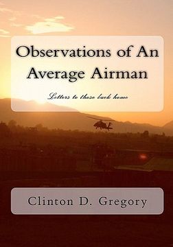portada observations of an average airman (en Inglés)