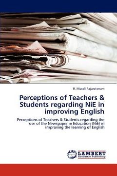 portada perceptions of teachers & students regarding nie in improving english (en Inglés)