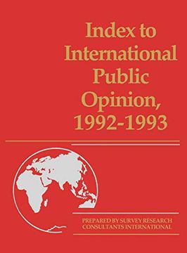 portada Index to International Public Opinion, 1992-1993 (en Inglés)
