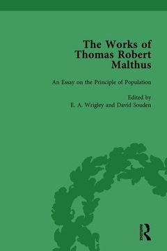 portada The Works of Thomas Robert Malthus Vol 1 (en Inglés)