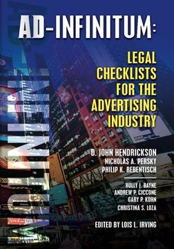 portada AD-INFINITUM:  Legal Checklists for the Advertising Industry