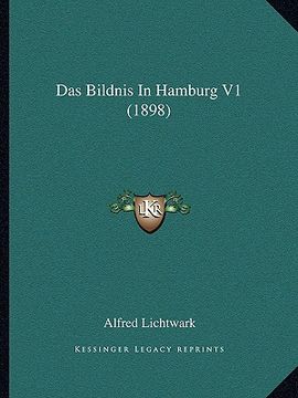 portada Das Bildnis In Hamburg V1 (1898) (en Alemán)