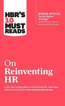 portada Hbr's 10 Must Reads on Reinventing hr (With Bonus Article "People Before Strategy" by ram Charan, Dominic Barton, and Dennis Carey) 