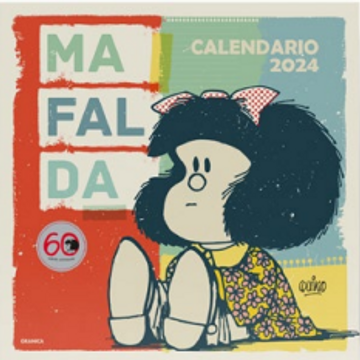 portada Mafalda 2024, Calendario de Pared