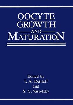 portada Oocyte Growth and Maturation (en Inglés)