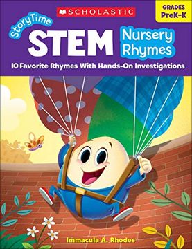 portada Storytime Stem: Nursery Rhymes: 10 Favorite Rhymes With Hands-On Investigations (in English)