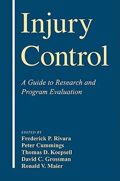 portada Injury Control: A Guide to Research and Program Evaluation 