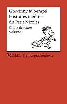 portada Histoires Indites du Petit Nicolas Choix de Textes (en Francés)