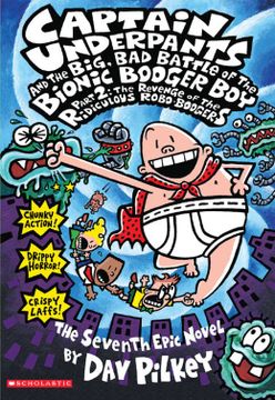portada Captain Underpants and the Big, bad Battle of the Bionic Booger Boy, Part 2 (en Inglés)