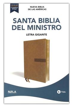 portada Nbla, Santa Biblia del Ministro, Leathersoft, Beige