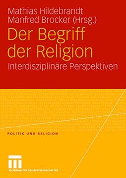 portada Der Begriff der Religion: Interdisziplinäre Perspektiven (en Alemán)
