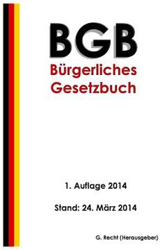 portada Das BGB - Bürgerliches Gesetzbuch (en Alemán)