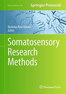 portada Somatosensory Research Methods (Neuromethods, 196) (en Inglés)