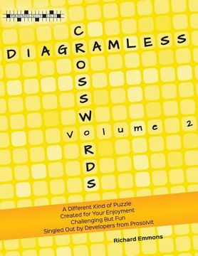 portada Diagramless Crosswords: Volume 2 (en Inglés)