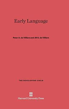 portada Early Language (Developing Child (Hardcover)) (in English)
