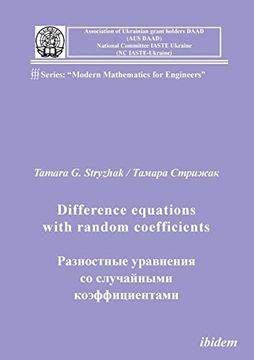 portada Difference Equations With Random Coefficients. (en Inglés)