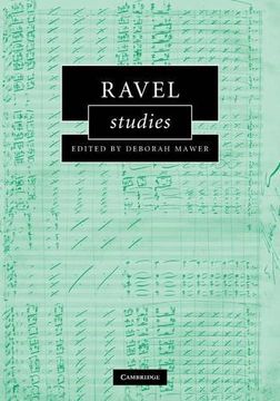 portada Ravel Studies Hardback (Cambridge Composer Studies) (in English)