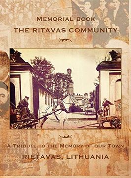 portada Memorial Book: The Ritavas Community: A Tribute to the Memory of our Town 