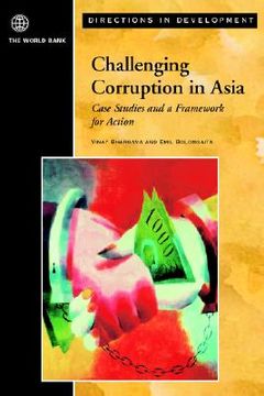 portada challenging corruption in asia: case studies and a framework for action (en Inglés)