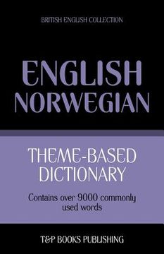 portada Theme-based dictionary British English-Norwegian - 9000 words (in English)