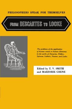 portada Philosophers Speak for Themselves: From Descartes to Locke (en Inglés)