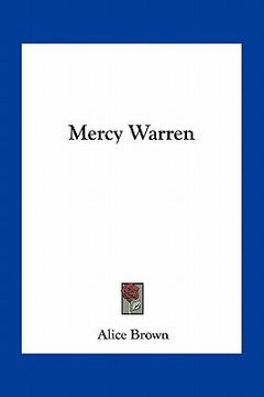 portada mercy warren (in English)