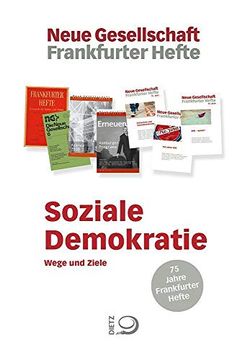 portada Soziale Demokratie Wege und Ziele (en Alemán)