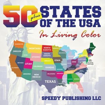 portada Fifty+ States Of The USA In Living Color