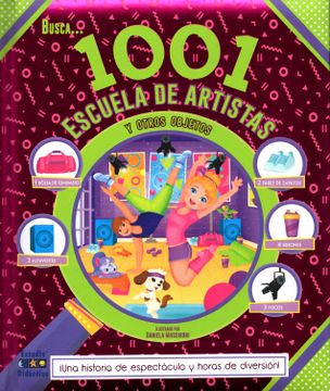 portada Busca 1001 Escuela de Artistas y Otros Objetos (Busca y Encuentra) (in Spanish)
