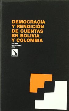 portada Democracia y Rendición de Cuentas en Bolivia y Colombia