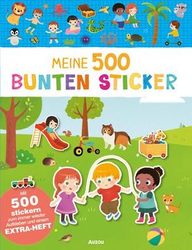 portada Meine 500 Bunten Sticker (en Alemán)