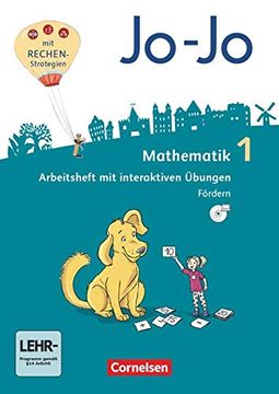 portada Jo-Jo Mathematik - Allgemeine Ausgabe 2018 - 1. Schuljahr: Arbeitsheft Fordern (en Alemán)