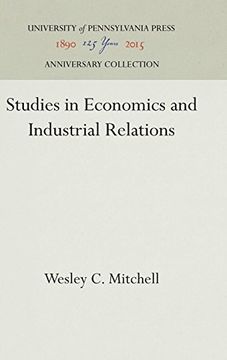 portada Studies in Economics and Industrial Relations (en Inglés)