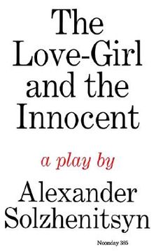 portada the love-girl and the innocent: a play (in English)