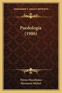 portada Paedologia (1906) (in German)
