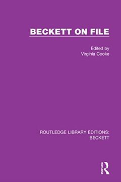 portada Routledge Library Editions: Beckett (en Inglés)